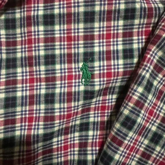Polo long sleeved button up - Picture 3 of 4